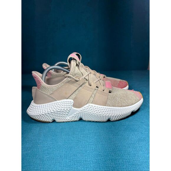 Adidas Prophere Beige Pink White Lifestyle Sneakers Men’s US 8 Women’s US 9 CQ21 main image 6